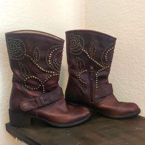 Vintage Guess Studded Boots Sz 6.5
